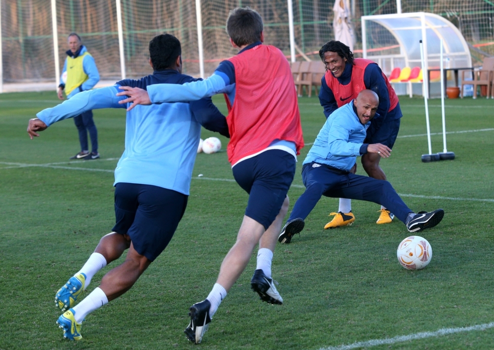 Сборы в Турции: 1 февраля, вечернее занятие