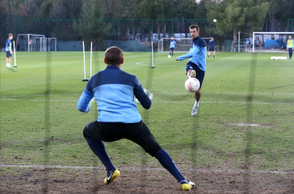 Сборы в Турции: 1 февраля, вечернее занятие