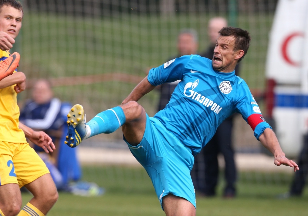 Товарищеский матч «Зенит» — БАТЭ: лучшие кадры