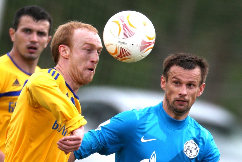 Товарищеский матч «Зенит» — БАТЭ: лучшие кадры