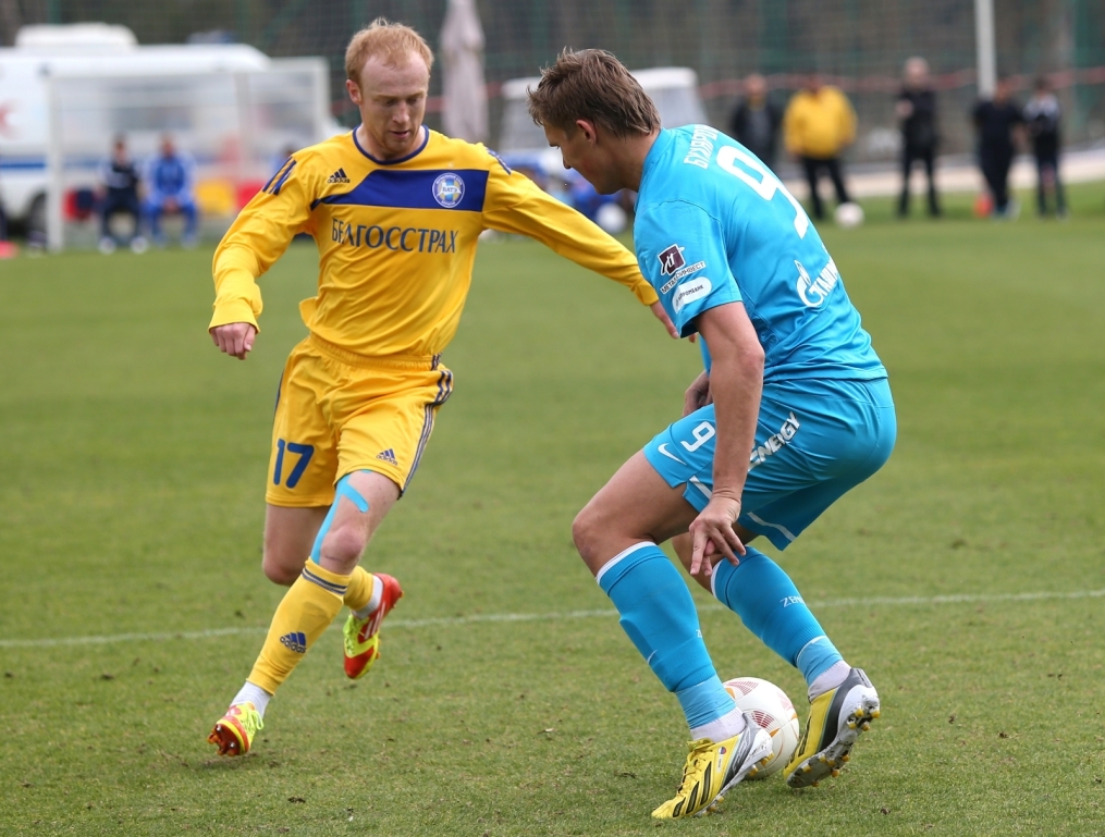 Товарищеский матч «Зенит» — БАТЭ: лучшие кадры