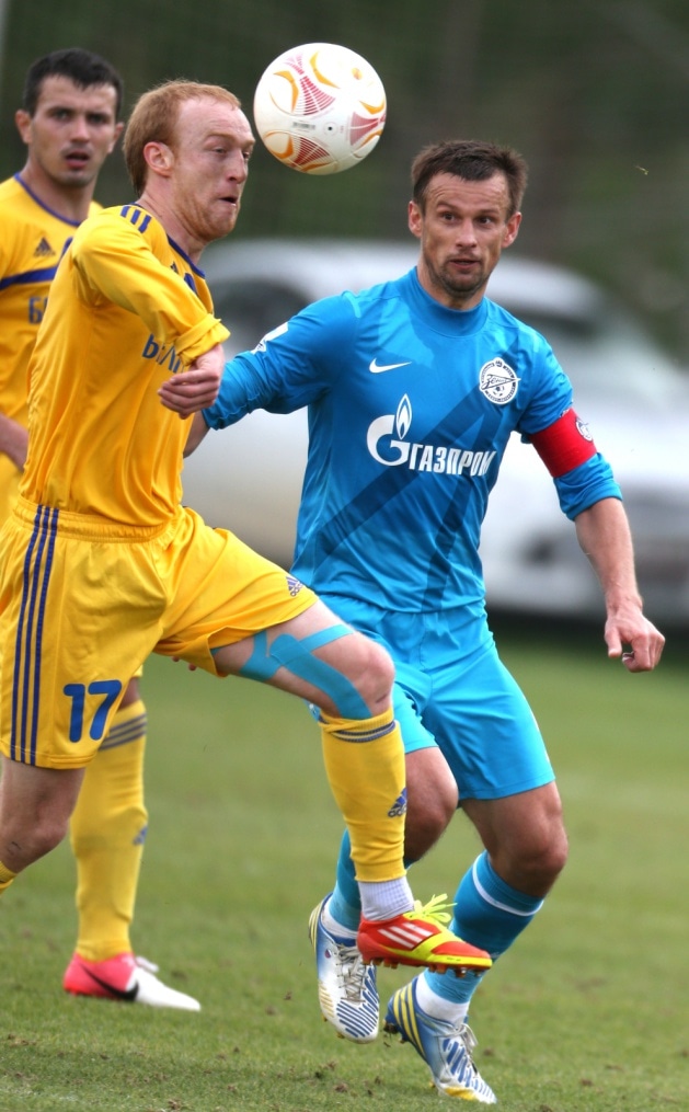 Товарищеский матч «Зенит» — БАТЭ: лучшие кадры