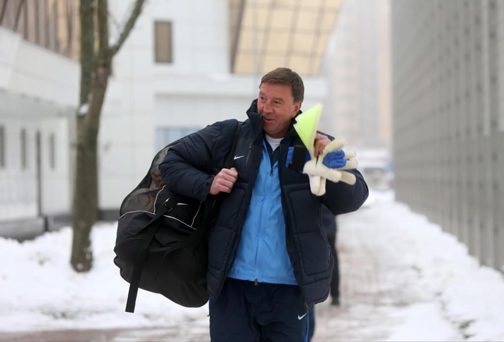 «Зенит»  провел  тренировку в Удельном парке.