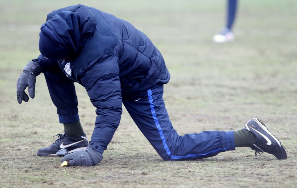 «Зенит»  провел  тренировку в Удельном парке.