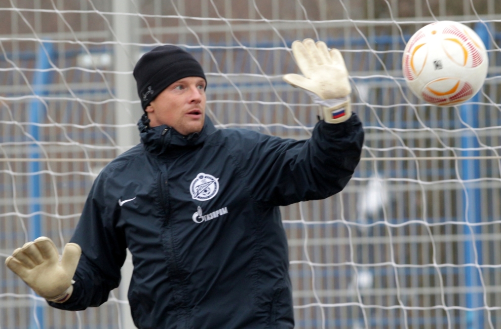 «Зенит»  провел  тренировку в Удельном парке.