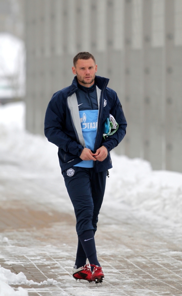 «Зенит»  провел  тренировку в Удельном парке.