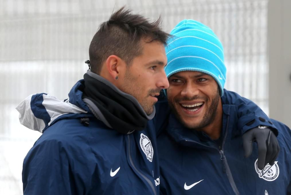 «Зенит»  провел  тренировку в Удельном парке.