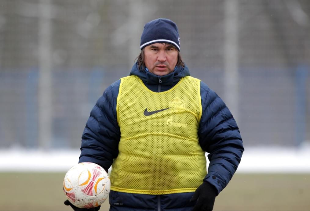 «Зенит»  провел  тренировку в Удельном парке.