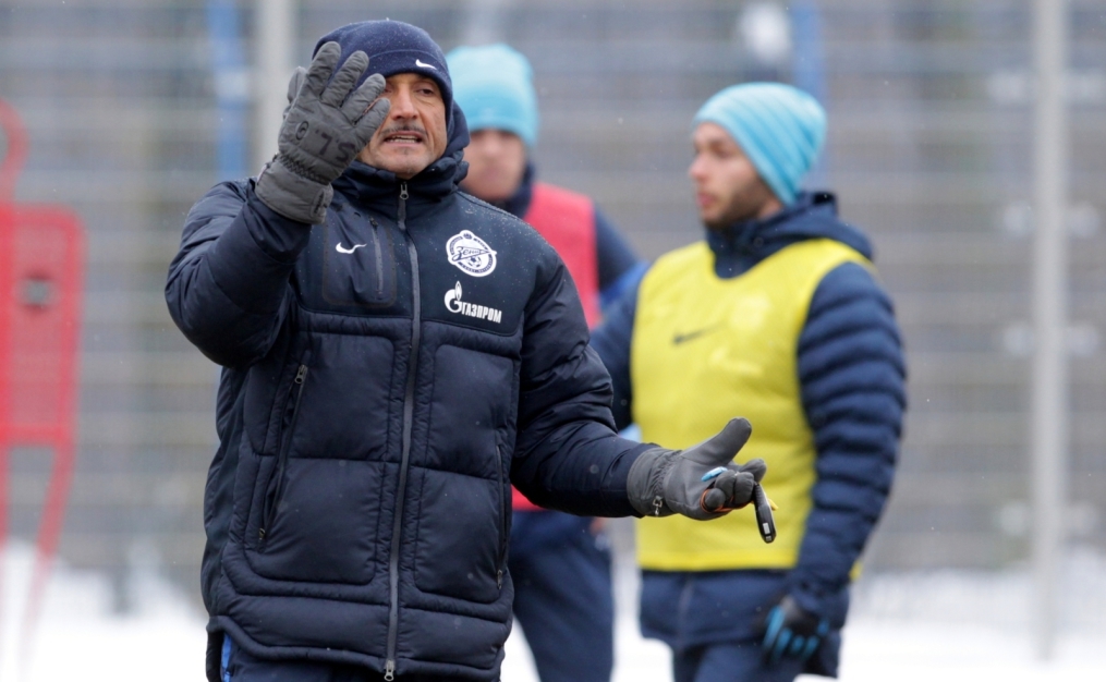 «Зенит»  провел  тренировку в Удельном парке.