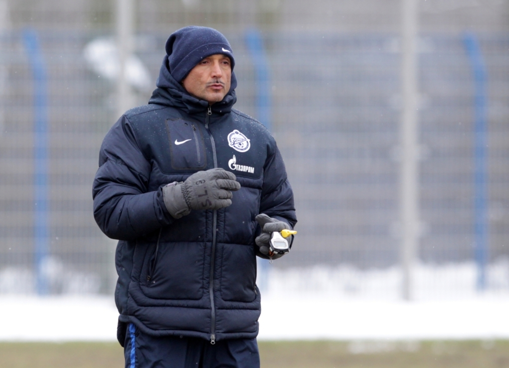 «Зенит»  провел  тренировку в Удельном парке.