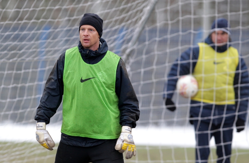 «Зенит»  провел  тренировку в Удельном парке.