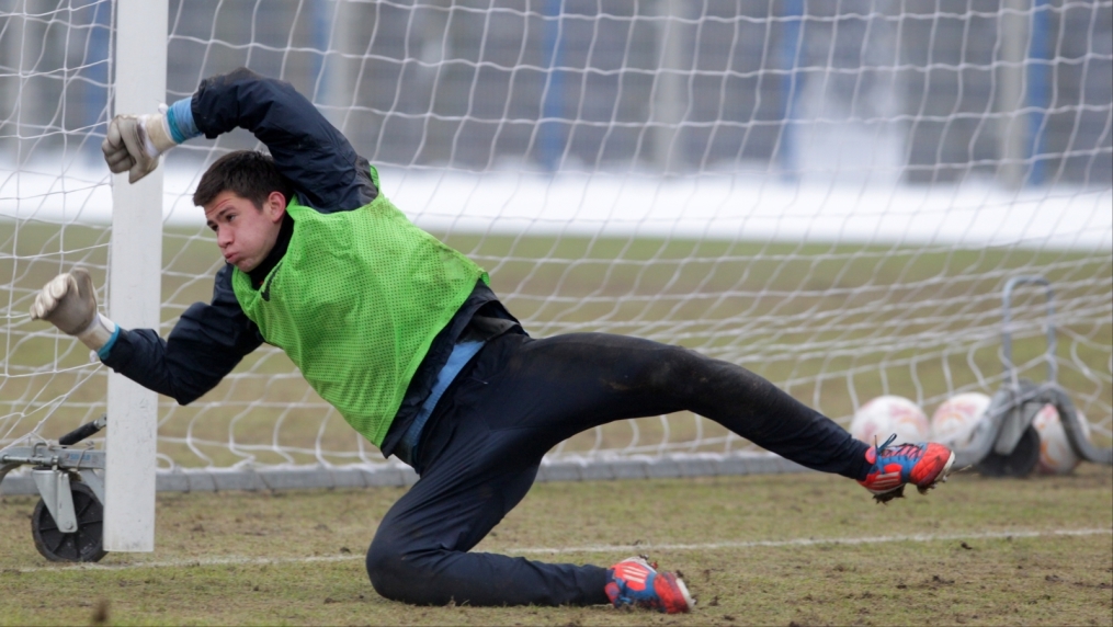 «Зенит»  провел  тренировку в Удельном парке.