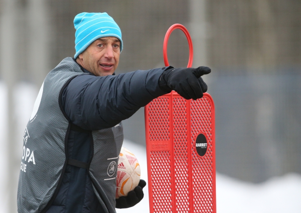 Тренировка «Зенита» перед матчем  «Зенит» — «Ливерпуль»