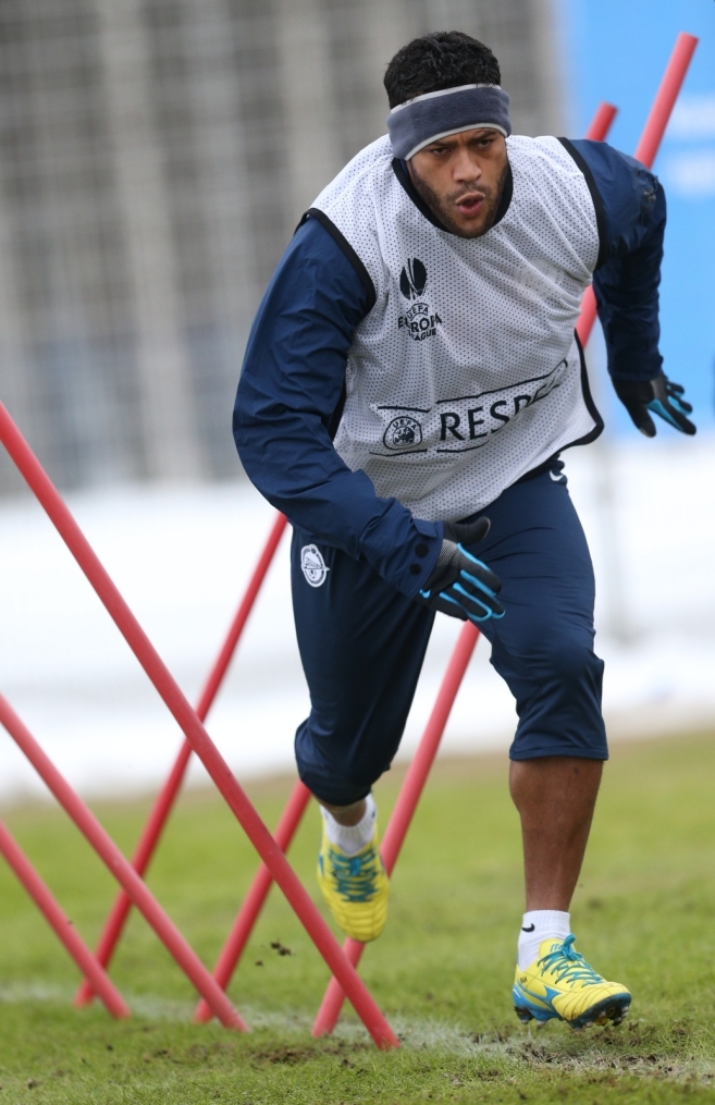 Тренировка «Зенита» перед матчем  «Зенит» — «Ливерпуль»