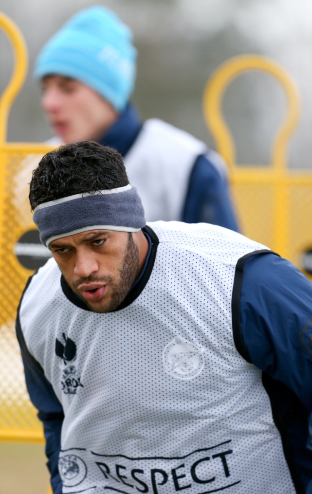 Тренировка «Зенита» перед матчем  «Зенит» — «Ливерпуль»