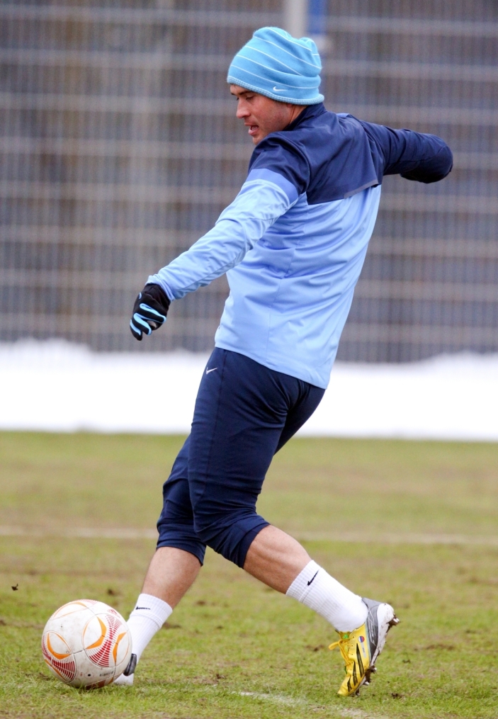 Тренировка «Зенита» перед матчем  «Зенит» — «Ливерпуль»