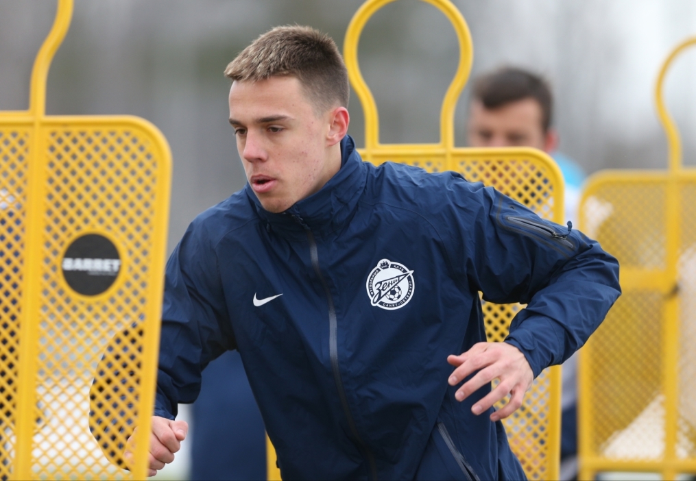 Тренировка «Зенита» перед матчем  «Зенит» — «Ливерпуль»