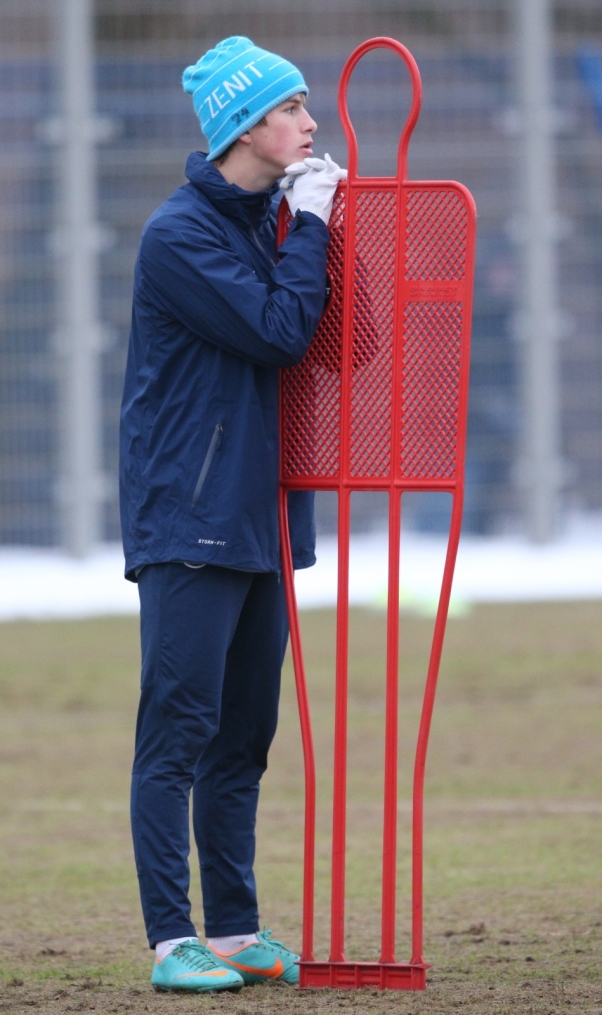 Тренировка «Зенита» перед матчем  «Зенит» — «Ливерпуль»