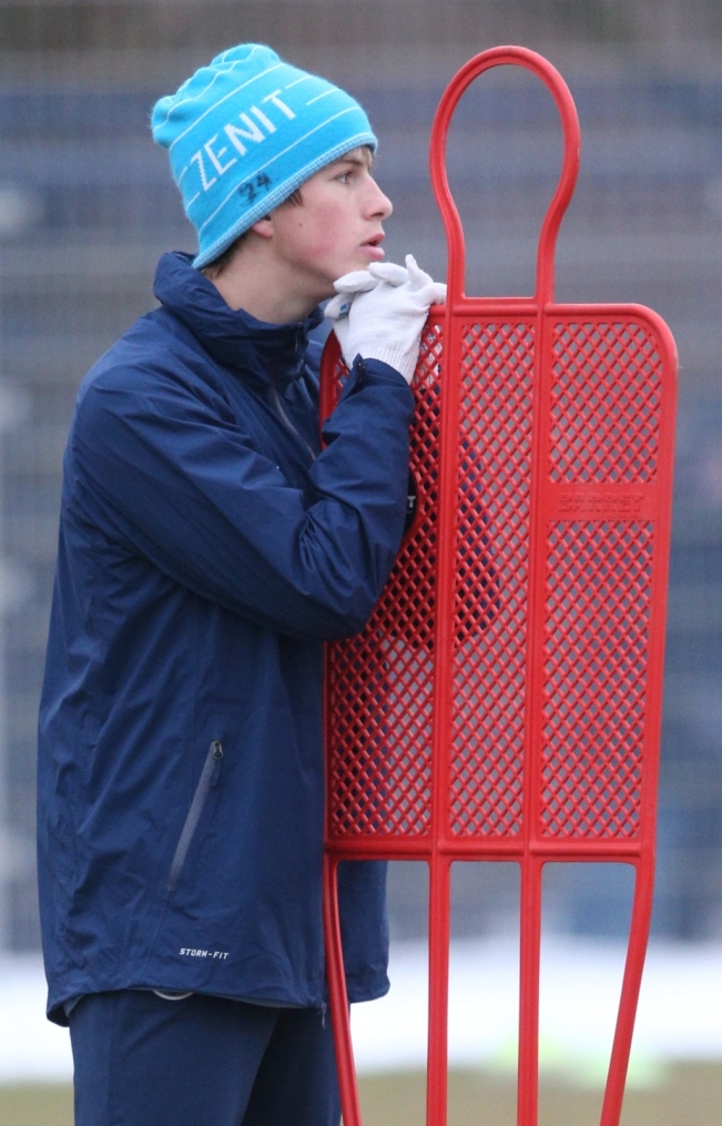 Тренировка «Зенита» перед матчем  «Зенит» — «Ливерпуль»