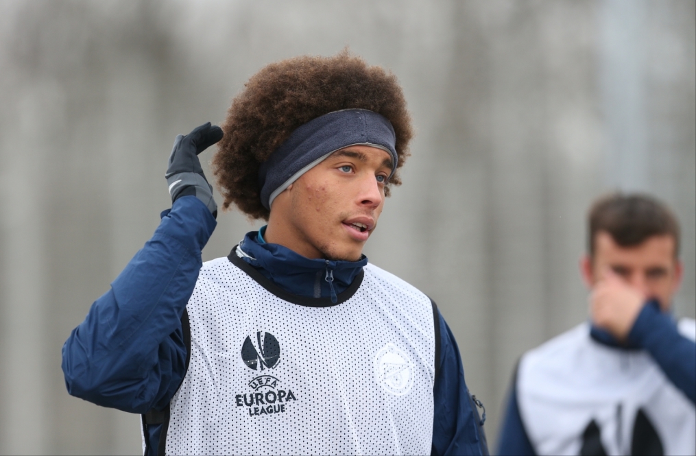 Тренировка «Зенита» перед матчем  «Зенит» — «Ливерпуль»