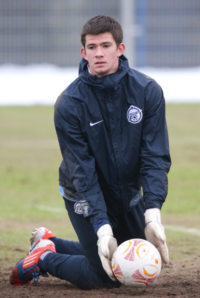 Тренировка «Зенита» перед матчем  «Зенит» — «Ливерпуль»