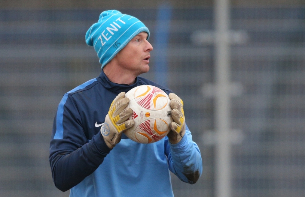 Тренировка «Зенита» перед матчем  «Зенит» — «Ливерпуль»