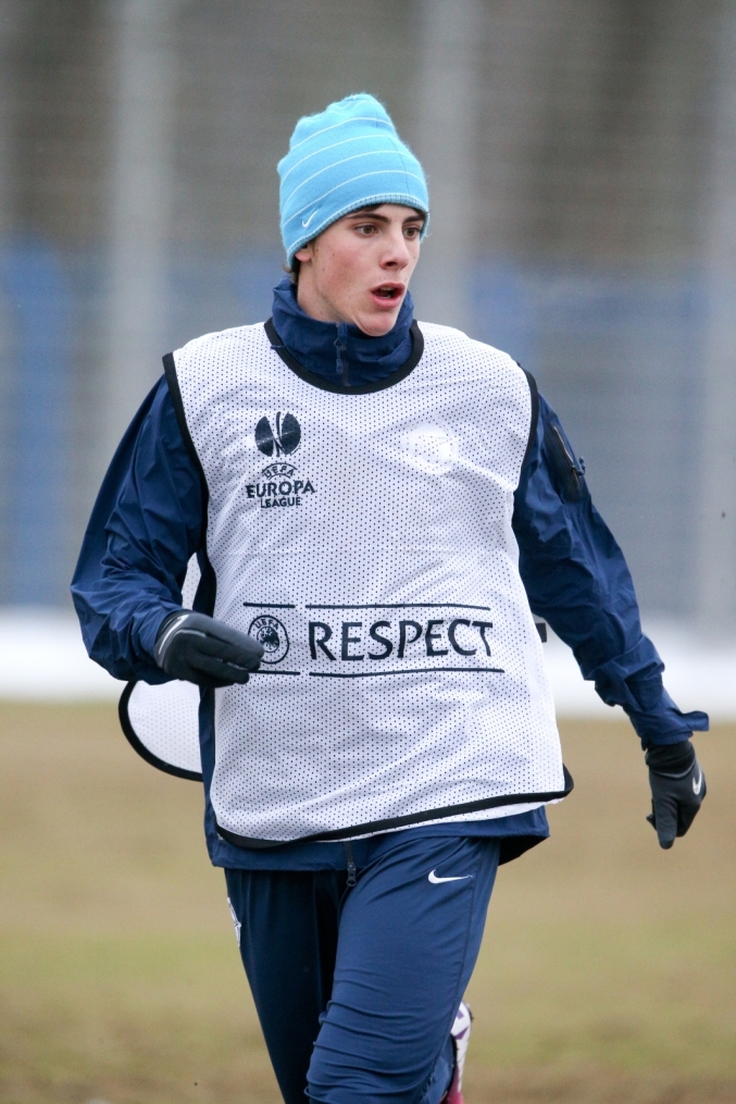 Тренировка «Зенита» перед матчем  «Зенит» — «Ливерпуль»