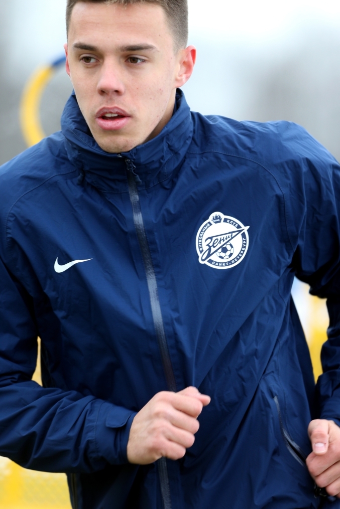 Тренировка «Зенита» перед матчем  «Зенит» — «Ливерпуль»