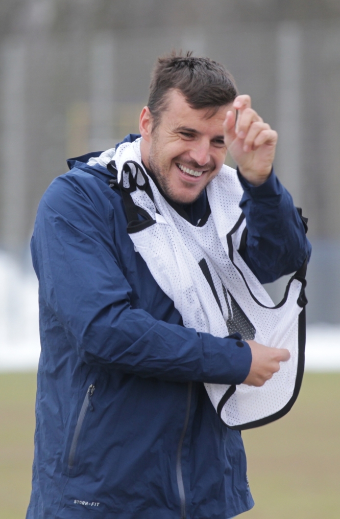 Тренировка «Зенита» перед матчем  «Зенит» — «Ливерпуль»