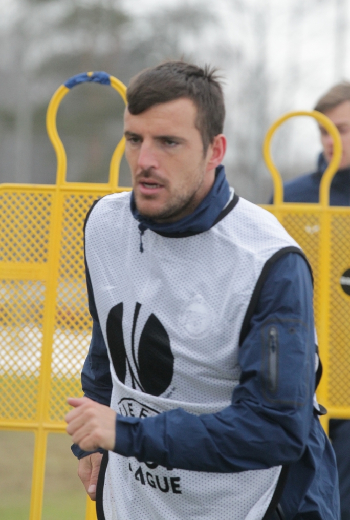 Тренировка «Зенита» перед матчем  «Зенит» — «Ливерпуль»