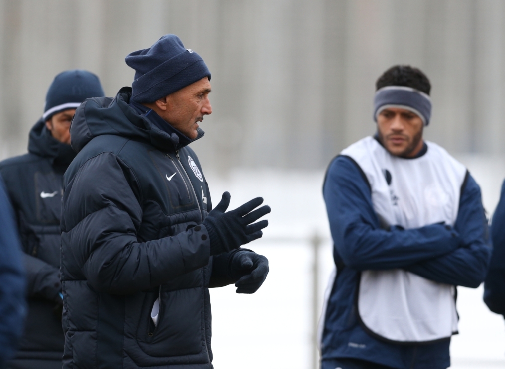 Тренировка «Зенита» перед матчем  «Зенит» — «Ливерпуль»