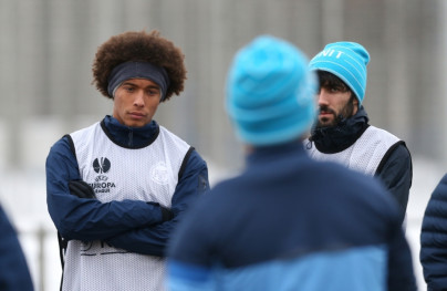 Тренировка «Зенита» перед матчем  «Зенит» — «Ливерпуль»