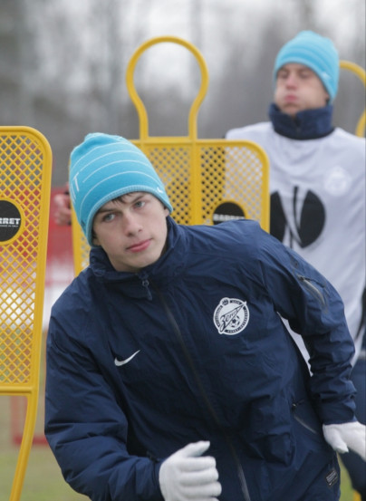 Тренировка «Зенита» перед матчем  «Зенит» — «Ливерпуль»