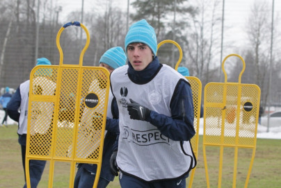 Тренировка «Зенита» перед матчем  «Зенит» — «Ливерпуль»