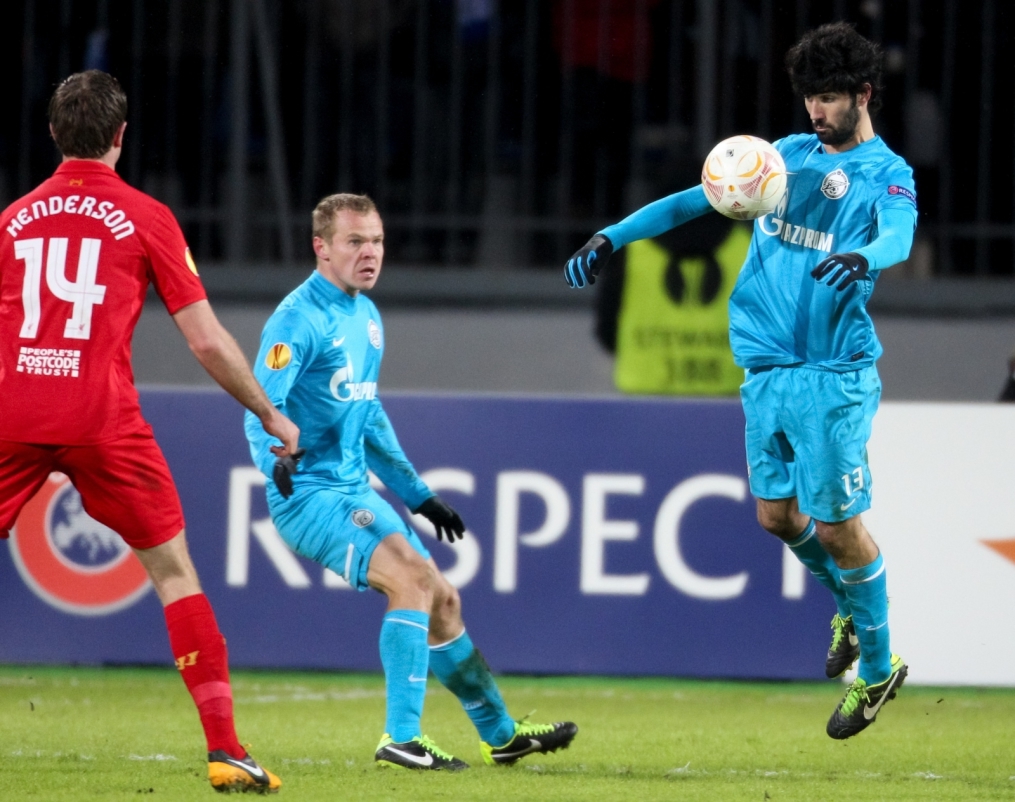 Лига Европы УЕФА 2012/2013,  «Зенит» — «Ливерпуль»