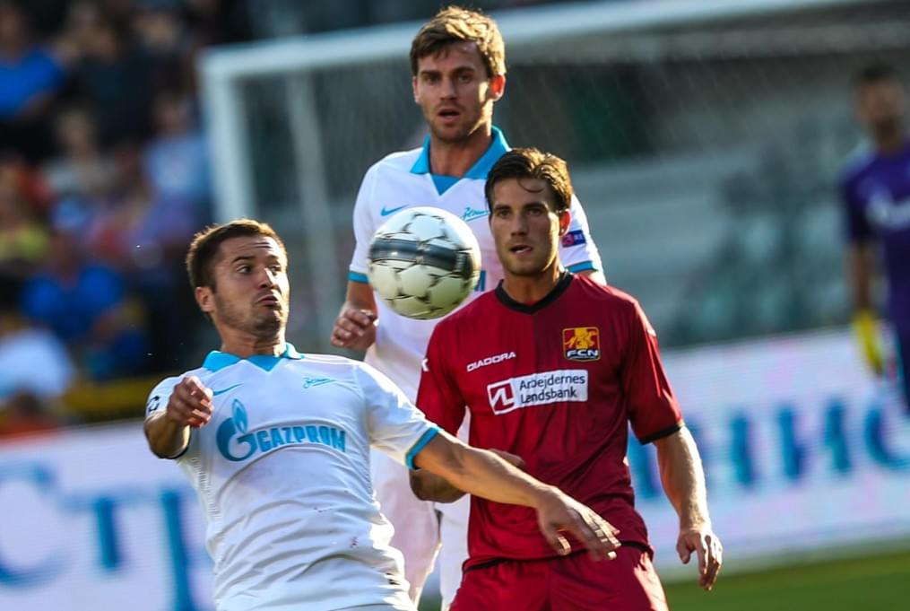 Лига чемпионов УЕФА 2013/2014, «Нордшелланд» — «Зенит»