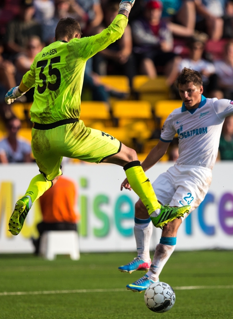 Лига чемпионов УЕФА 2013/2014, «Нордшелланд» — «Зенит»