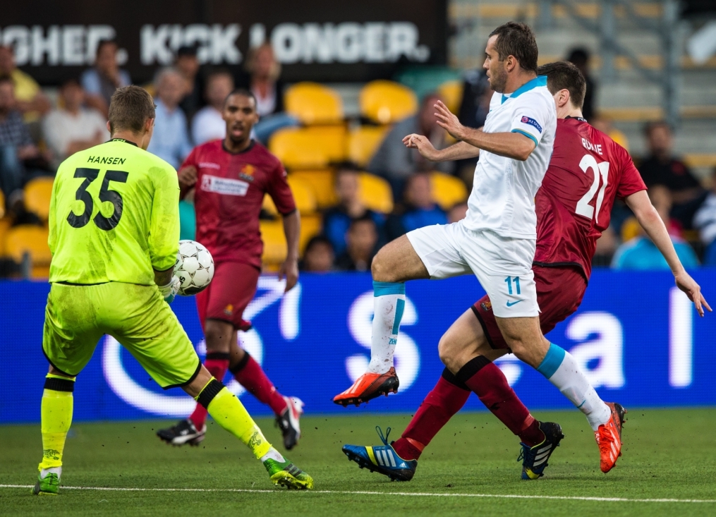 Лига чемпионов УЕФА 2013/2014, «Нордшелланд» — «Зенит»