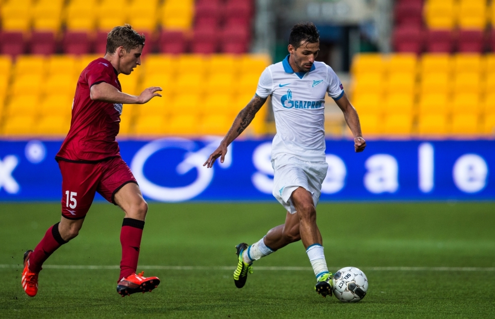 Лига чемпионов УЕФА 2013/2014, «Нордшелланд» — «Зенит»