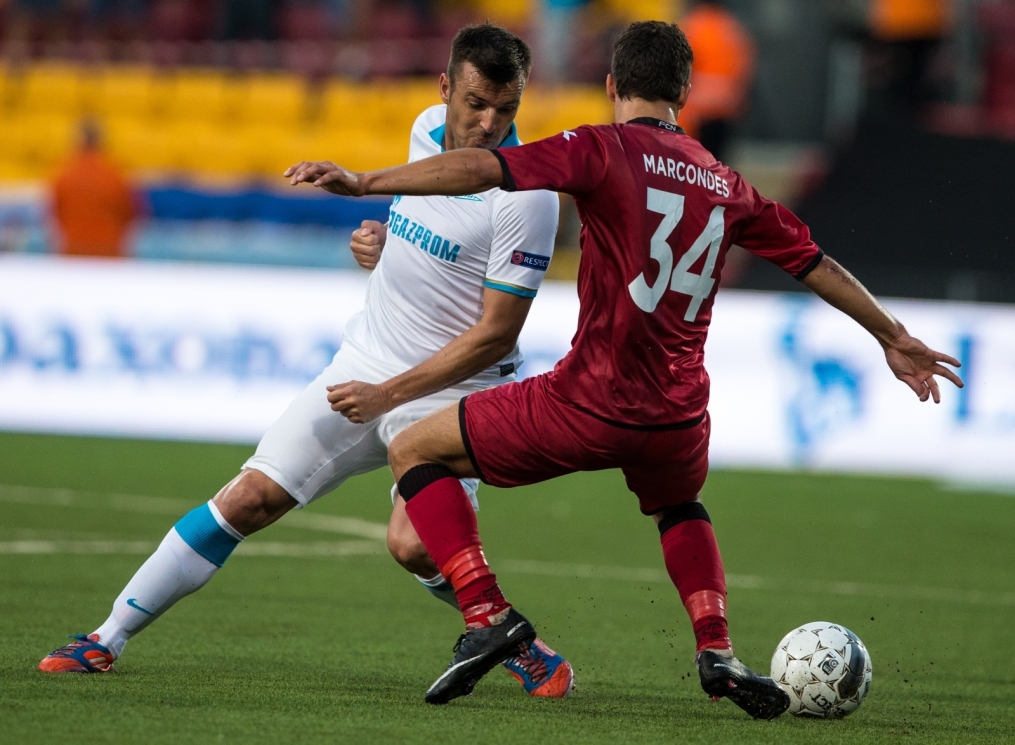 Лига чемпионов УЕФА 2013/2014, «Нордшелланд» — «Зенит»