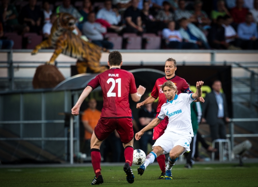 Лига чемпионов УЕФА 2013/2014, «Нордшелланд» — «Зенит»