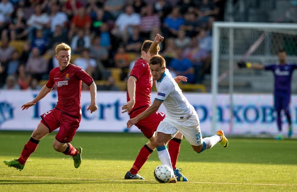 Лига чемпионов УЕФА 2013/2014, «Нордшелланд» — «Зенит»