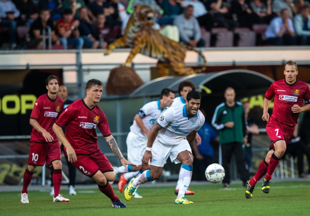 Лига чемпионов УЕФА 2013/2014, «Нордшелланд» — «Зенит»