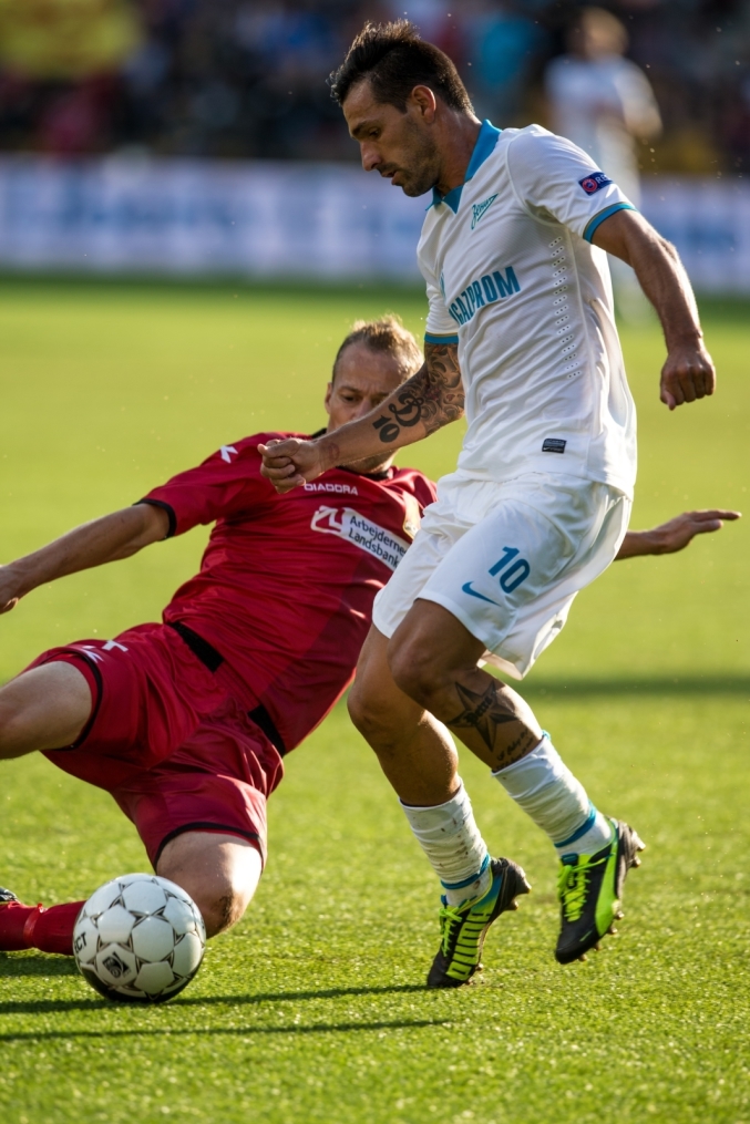 Лига чемпионов УЕФА 2013/2014, «Нордшелланд» — «Зенит»