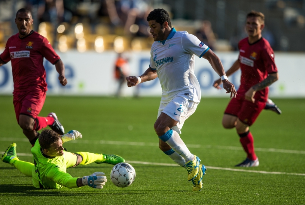 Лига чемпионов УЕФА 2013/2014, «Нордшелланд» — «Зенит»