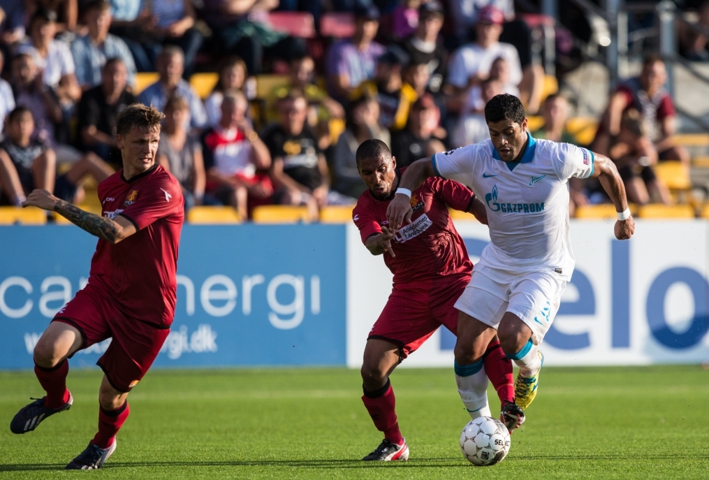 Лига чемпионов УЕФА 2013/2014, «Нордшелланд» — «Зенит»