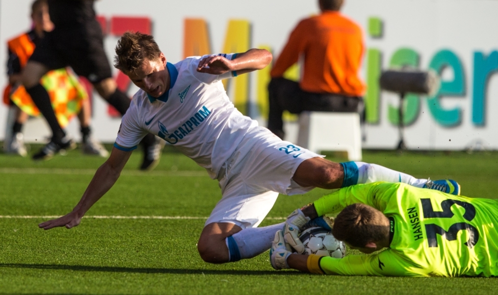 Лига чемпионов УЕФА 2013/2014, «Нордшелланд» — «Зенит»