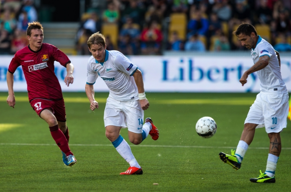 Лига чемпионов УЕФА 2013/2014, «Нордшелланд» — «Зенит»