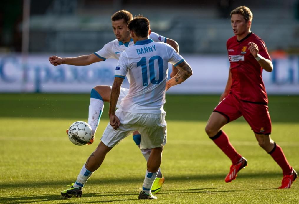 Лига чемпионов УЕФА 2013/2014, «Нордшелланд» — «Зенит»