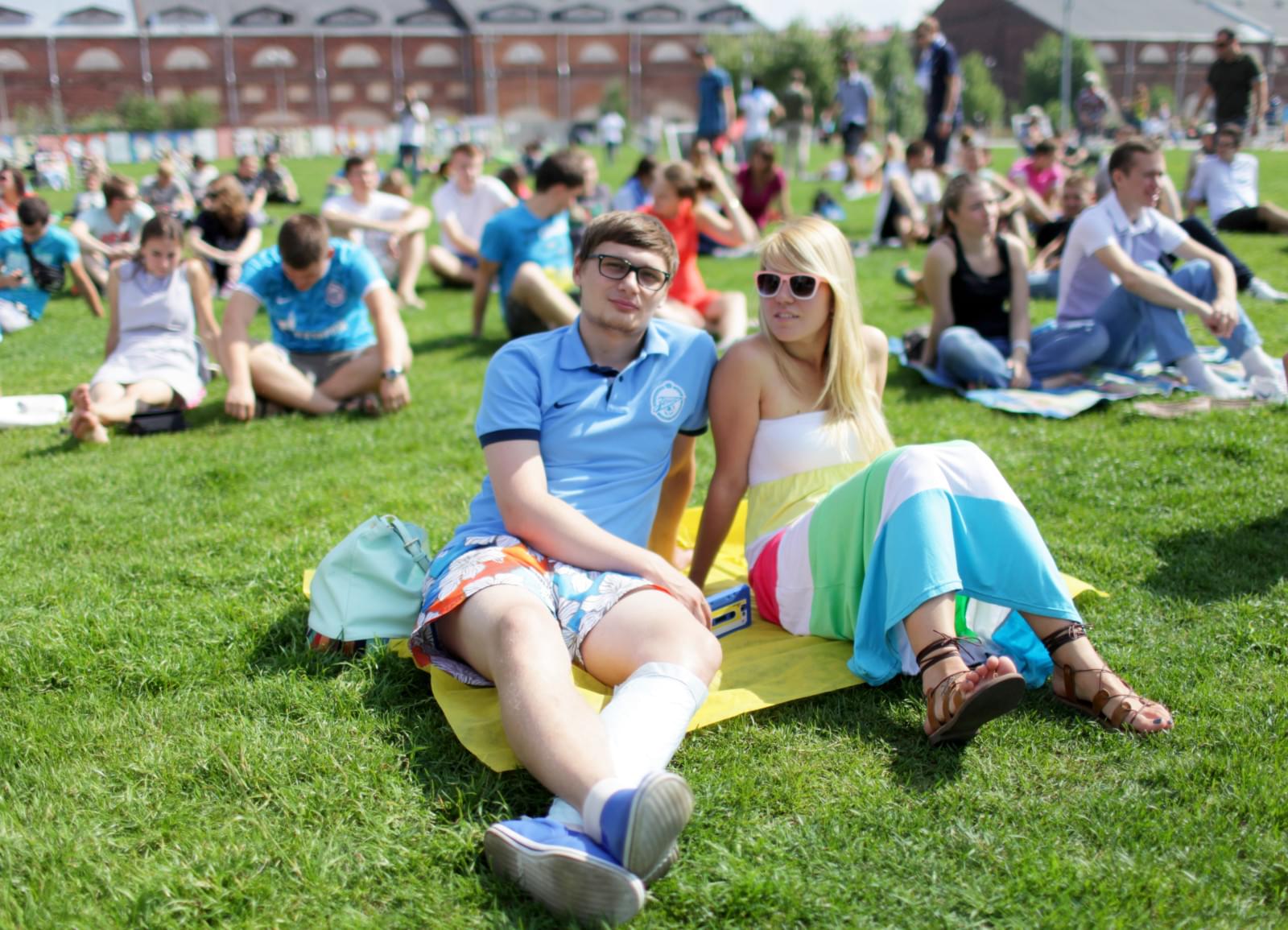 Матч «Волга» — «Зенит» показан в Новой Голландии